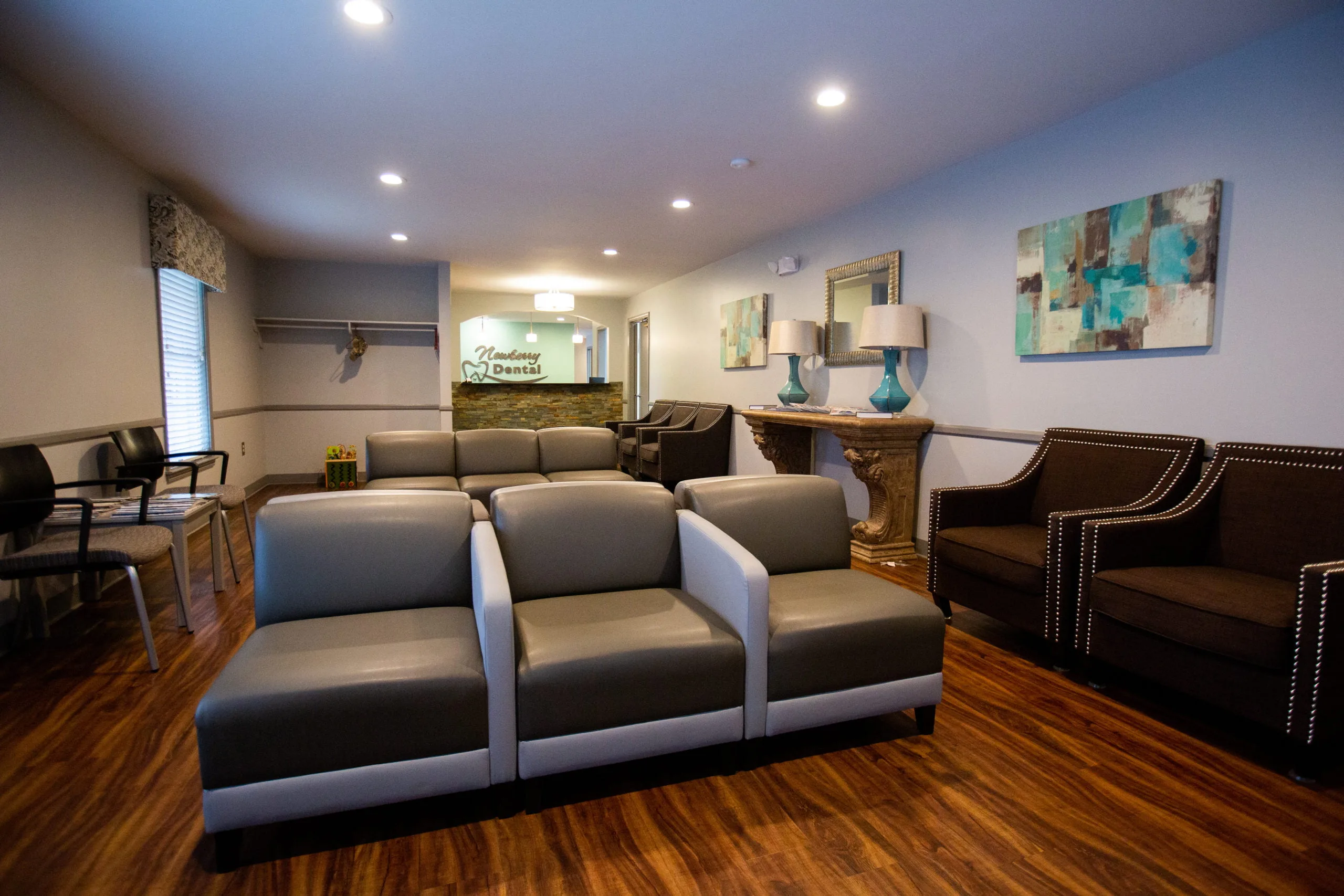 Patient waiting area